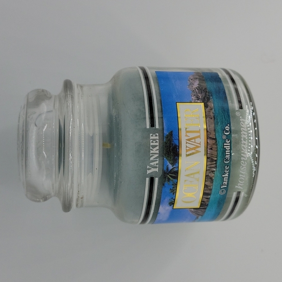 Yankee Candle Retired Ocean Water Rare Black Band 3.7 oz Jar New - Picture 1 of 5